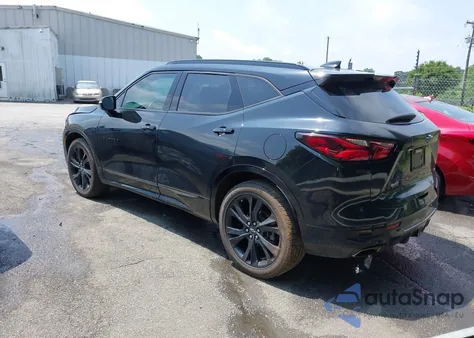 2021 Chevrolet Blazer Fwd Rs из США, поврежденный, VIN 3GNKBERSXMS552535